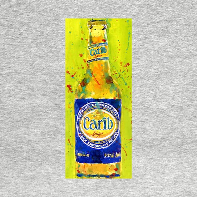 Caribbean Beer Bottle by dfrdesign